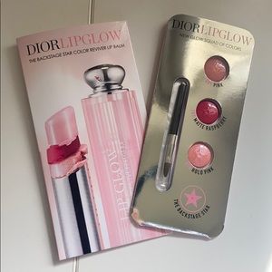 Dior lip glow 3 color sample